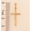 Кулон Xuping цвет Позолота 18K "Крест с Распятием" для цепочки до 5мм фото №2 Кулон Xuping цвет Позолота 18K "Крест с Распятием" для цепочки до 5мм фото №2