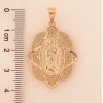 Кулон Xuping цвет Позолота 18K "Ладанка Богородица" для цепочки до 7мм фото №2 Кулон Xuping цвет Позолота 18K "Ладанка Богородица" для цепочки до 7мм фото №2