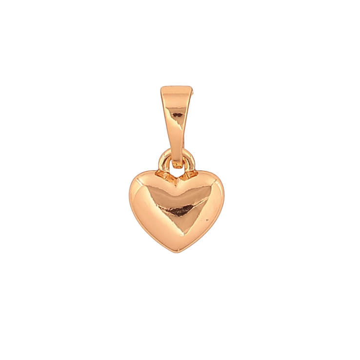 Кулон Xuping цвет Позолота 18K "Сердечко, 7х8мм" для цепочки до 5мм фото №22