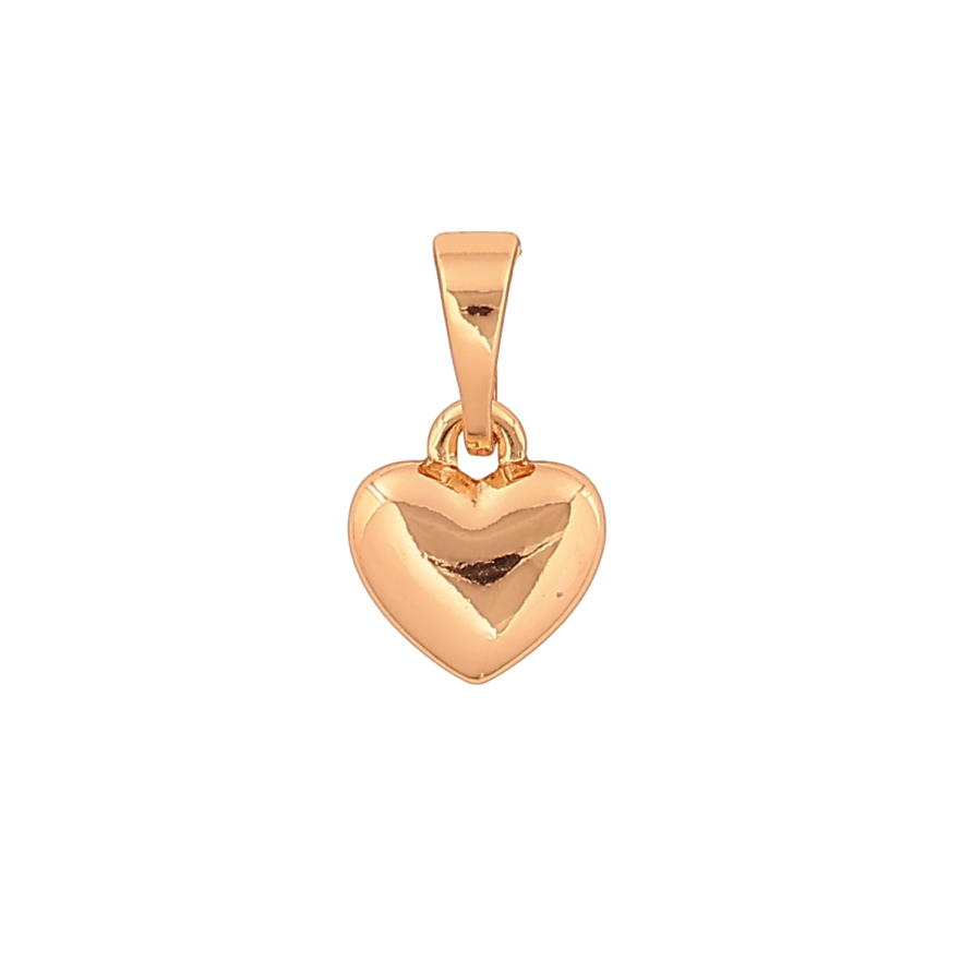 Кулон Xuping цвет Позолота 18K "Сердечко, 7х8мм" для цепочки до 5мм фото №1 Кулон Xuping цвет Позолота 18K "Сердечко, 7х8мм" для цепочки до 5мм фото №1