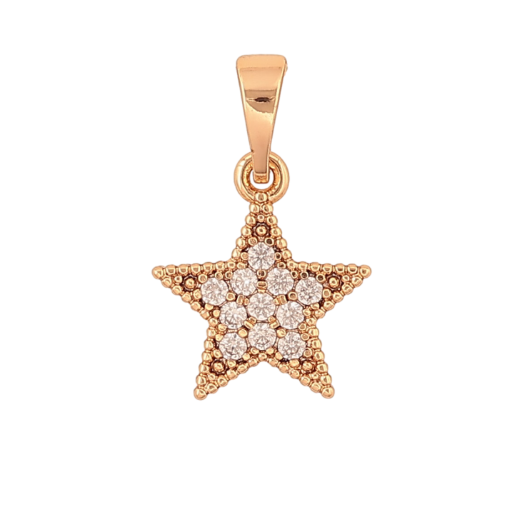 Кулон Xuping цвет Позолота 18K "Звездочка" для цепочки до 5мм фото №15 Кулон Xuping цвет Позолота 18K "Звездочка" для цепочки до 5мм фото №15