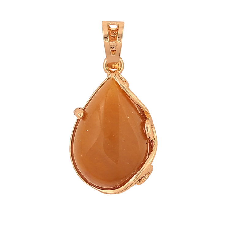 Кулон Xuping колір Позолота 18K "Крапелька з коричневим каменем" для ланцюжка до 5мм фото №19 Кулон Xuping колір Позолота 18K "Крапелька з коричневим каменем" для ланцюжка до 5мм фото №19