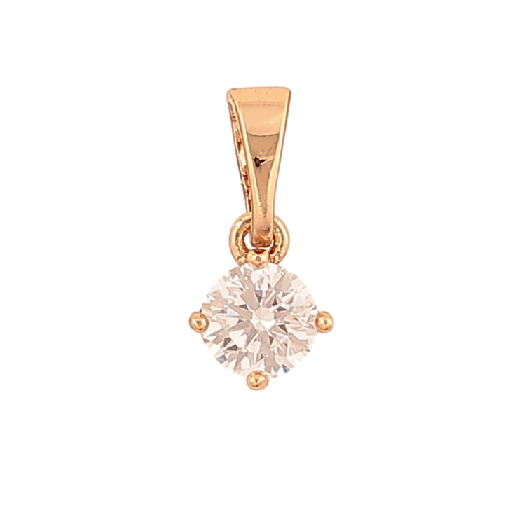 Кулон Xuping цвет Позолота 18K "Кристалл, ø 5мм" для цепочки до 5мм фото №17 Кулон Xuping цвет Позолота 18K "Кристалл, ø 5мм" для цепочки до 5мм фото №17