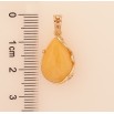 Кулон Xuping цвет Позолота 18K "Желтая кристальная капелька" для цепочки до 5мм фото №2 Кулон Xuping цвет Позолота 18K "Желтая кристальная капелька" для цепочки до 5мм фото №2