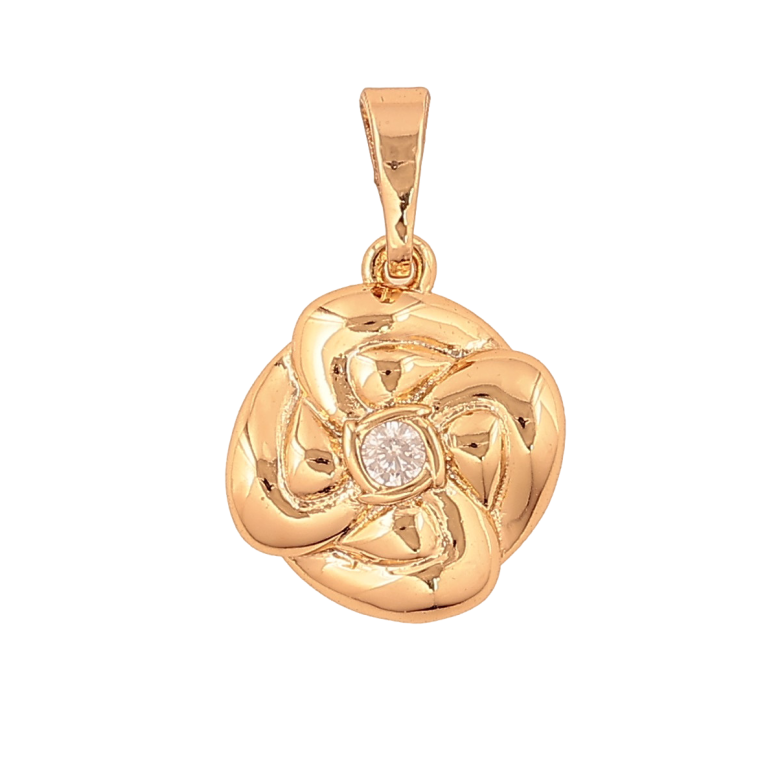 Кулон Xuping колір Позолота 18K "Квіточка" для ланцюжка до 5мм фото №13 Кулон Xuping колір Позолота 18K "Квіточка" для ланцюжка до 5мм фото №13