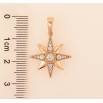Кулон Xuping цвет Позолота 18K "Звездочка" для цепочки до 6мм фото №2 Кулон Xuping цвет Позолота 18K "Звездочка" для цепочки до 6мм фото №2