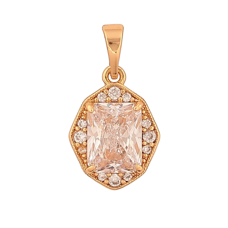 Кулон Xuping колір Позолота 18K "Кристальний блиск" для ланцюжка до 5мм фото №5 Кулон Xuping колір Позолота 18K "Кристальний блиск" для ланцюжка до 5мм фото №5
