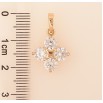 Кулон Xuping колір Позолота 18K "Кристальна квіточка" для ланцюжка до 5мм фото №2 Кулон Xuping колір Позолота 18K "Кристальна квіточка" для ланцюжка до 5мм фото №2