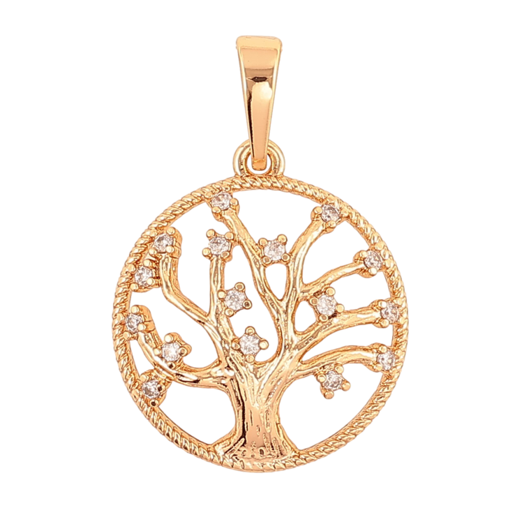 Кулон Xuping колір Позолота 18K "Дерево життя" для ланцюжка до 6мм фото №22 Кулон Xuping колір Позолота 18K "Дерево життя" для ланцюжка до 6мм фото №22