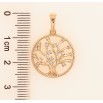 Кулон Xuping колір Позолота 18K "Дерево життя" для ланцюжка до 6мм фото №2 Кулон Xuping колір Позолота 18K "Дерево життя" для ланцюжка до 6мм фото №2