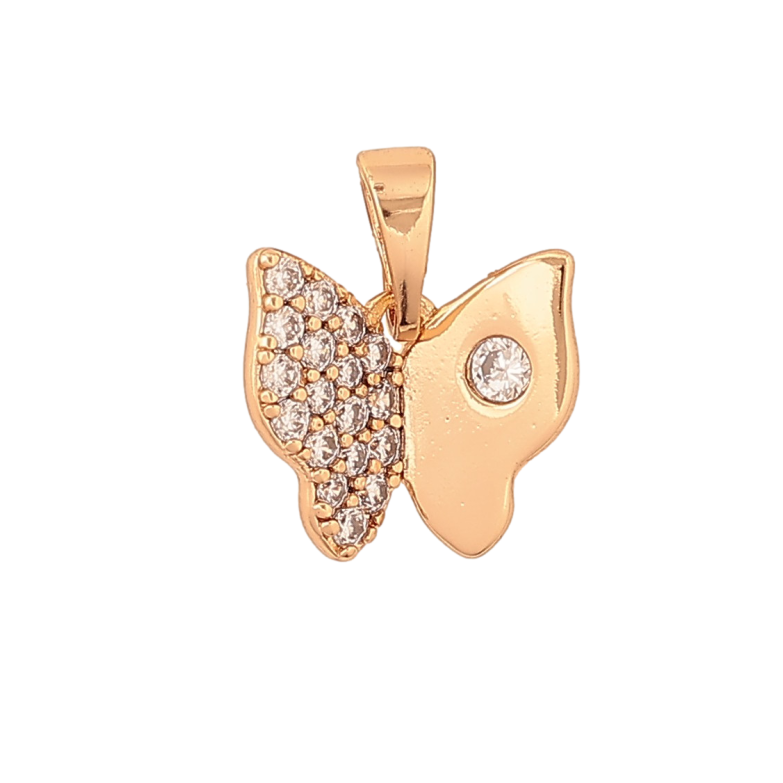 Кулон Xuping колір Позолота 18K "Метелик з кристалами" для ланцюжка до 5мм фото №19 Кулон Xuping колір Позолота 18K "Метелик з кристалами" для ланцюжка до 5мм фото №19