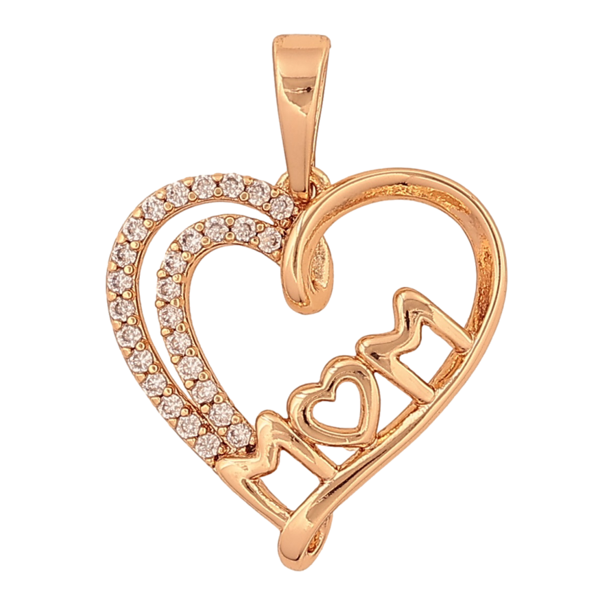 Кулон Xuping цвет Позолота 18K "Сердечко с надписью Мама" для цепочки до 6мм фото №1 Кулон Xuping цвет Позолота 18K "Сердечко с надписью Мама" для цепочки до 6мм фото №1