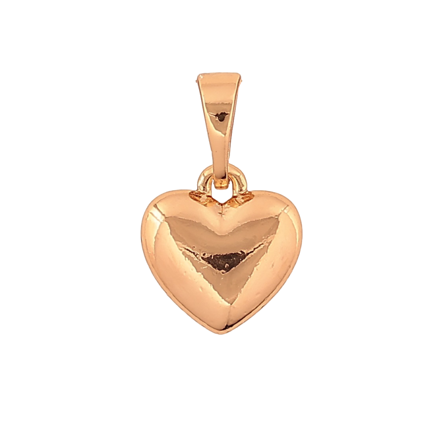 Кулон Xuping цвет Позолота 18K "Сердечко, 9х10мм" для цепочки до 5мм фото №1 Кулон Xuping цвет Позолота 18K "Сердечко, 9х10мм" для цепочки до 5мм фото №1