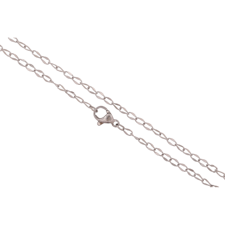 Цепочка Xuping ТТМ Stainless Steel цвет Родий "Плетение Панцирное" длина 45см х 3мм фото №19 Цепочка Xuping ТТМ Stainless Steel цвет Родий "Плетение Панцирное" длина 45см х 3мм фото №19