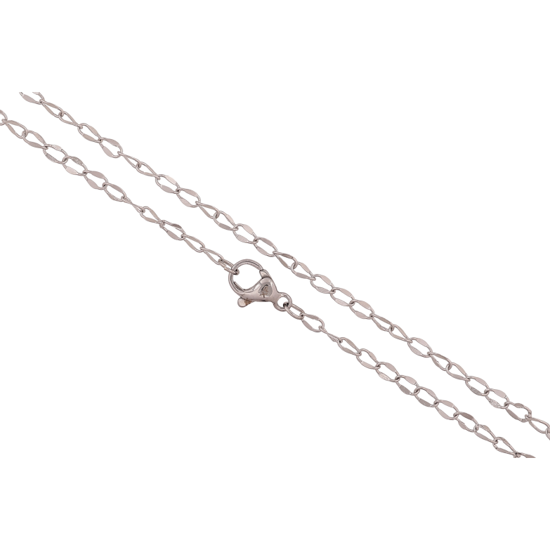 Ланцюжок Xuping ТТМ Stainless Steel колір Родій "Плетіння Панцирне" довжина 45см х 3мм фото №6 Ланцюжок Xuping ТТМ Stainless Steel колір Родій "Плетіння Панцирне" довжина 45см х 3мм фото №6