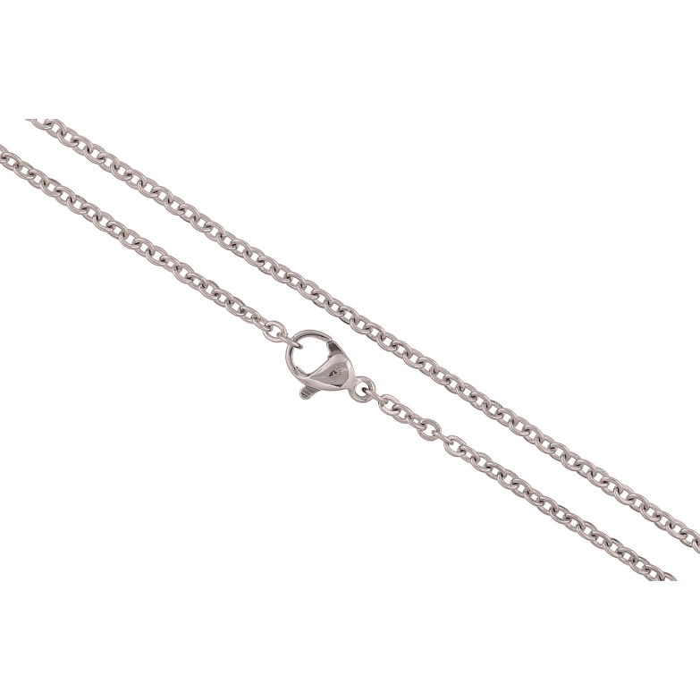Цепочка Xuping ТТМ Stainless Steel цвет Родий "Плетение Якорное" длина 45см х 2мм фото №12