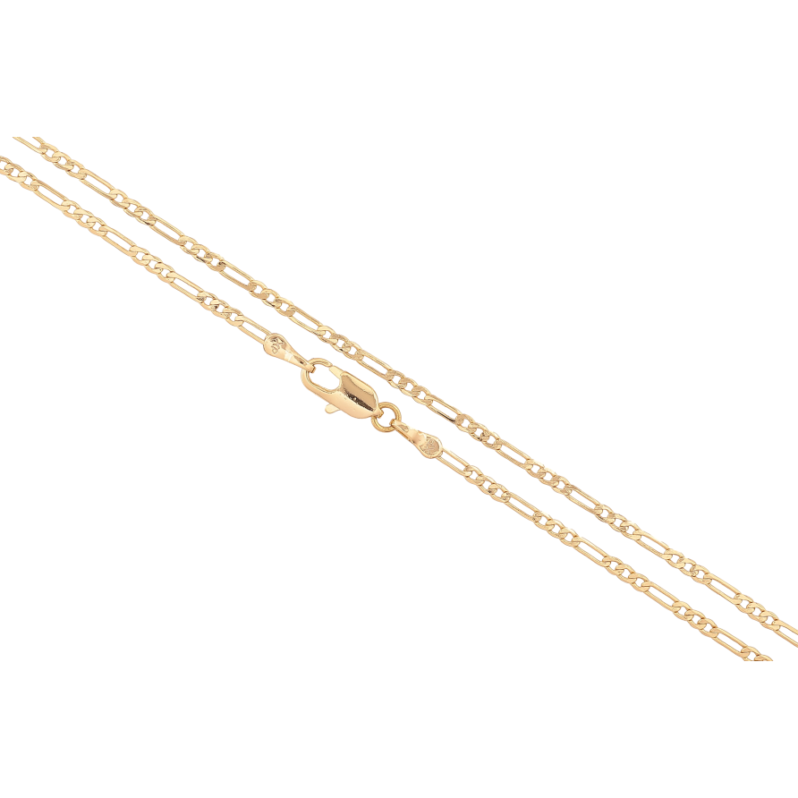 Цепочка Xuping цвет Позолота 14K "Плетение Фигаро" длинна 50см х 2мм фото №1 Цепочка Xuping цвет Позолота 14K "Плетение Фигаро" длинна 50см х 2мм фото №1