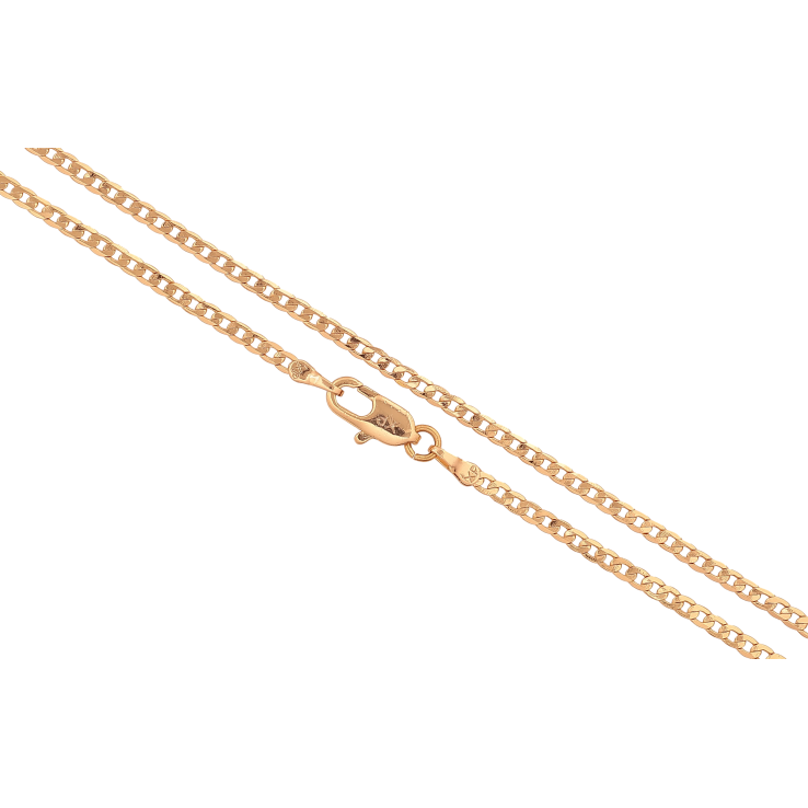 Ланцюжок Xuping колір Позолота 18K "Плетіння Панцирне" довжина 50см х 2мм фото №25 Ланцюжок Xuping колір Позолота 18K "Плетіння Панцирне" довжина 50см х 2мм фото №25