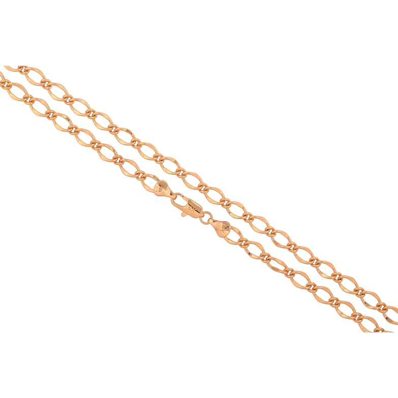 Ланцюжок Xuping колір Позолота 18K "Плетіння Фантазійне" довжина 50см х 4-6мм фото №19 Ланцюжок Xuping колір Позолота 18K "Плетіння Фантазійне" довжина 50см х 4-6мм фото №19