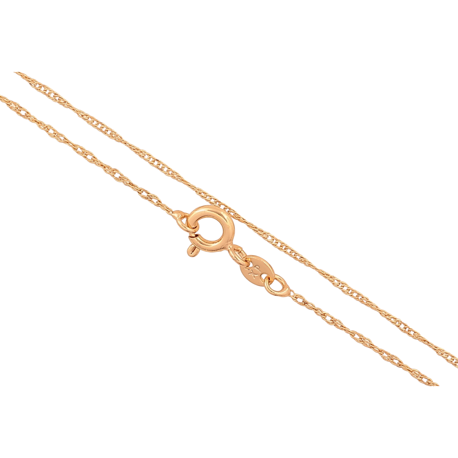 Цепочка Xuping цвет Позолота 18K "Плетение Сингапур" длинна 45см х 1мм фото №1 Цепочка Xuping цвет Позолота 18K "Плетение Сингапур" длинна 45см х 1мм фото №1