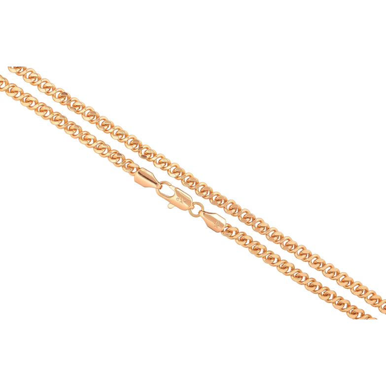 Цепочка Xuping цвет Позолота 18K "Плетение Восьмерка" длина 60см х 4.5мм фото №15