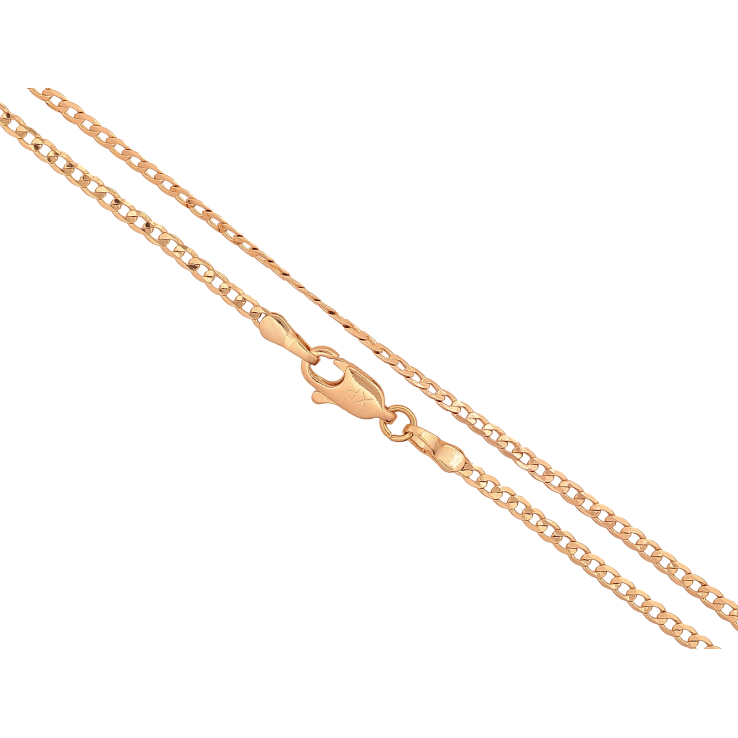 Цепочка Xuping цвет Позолота 18K "Плетение Панцирное перекрученное" длинна 50см х 2мм фото №19