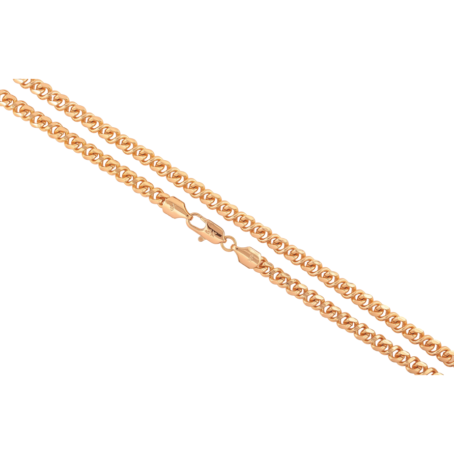 Цепочка Xuping цвет Позолота 18K "Плетение Восьмерка" длинна 51см х 5мм фото №1 Цепочка Xuping цвет Позолота 18K "Плетение Восьмерка" длинна 51см х 5мм фото №1