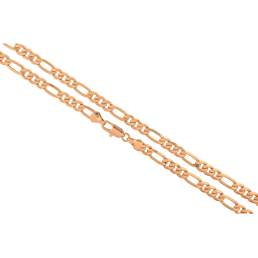 Цепочка Xuping цвет Позолота 18K "Плетение Фигаро" длина 55см х 6мм фото №1