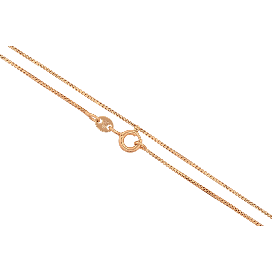 Цепочка Xuping цвет Позолота 18K "Плетение Венецианское" длина 60см х 1мм фото №1 Цепочка Xuping цвет Позолота 18K "Плетение Венецианское" длина 60см х 1мм фото №1
