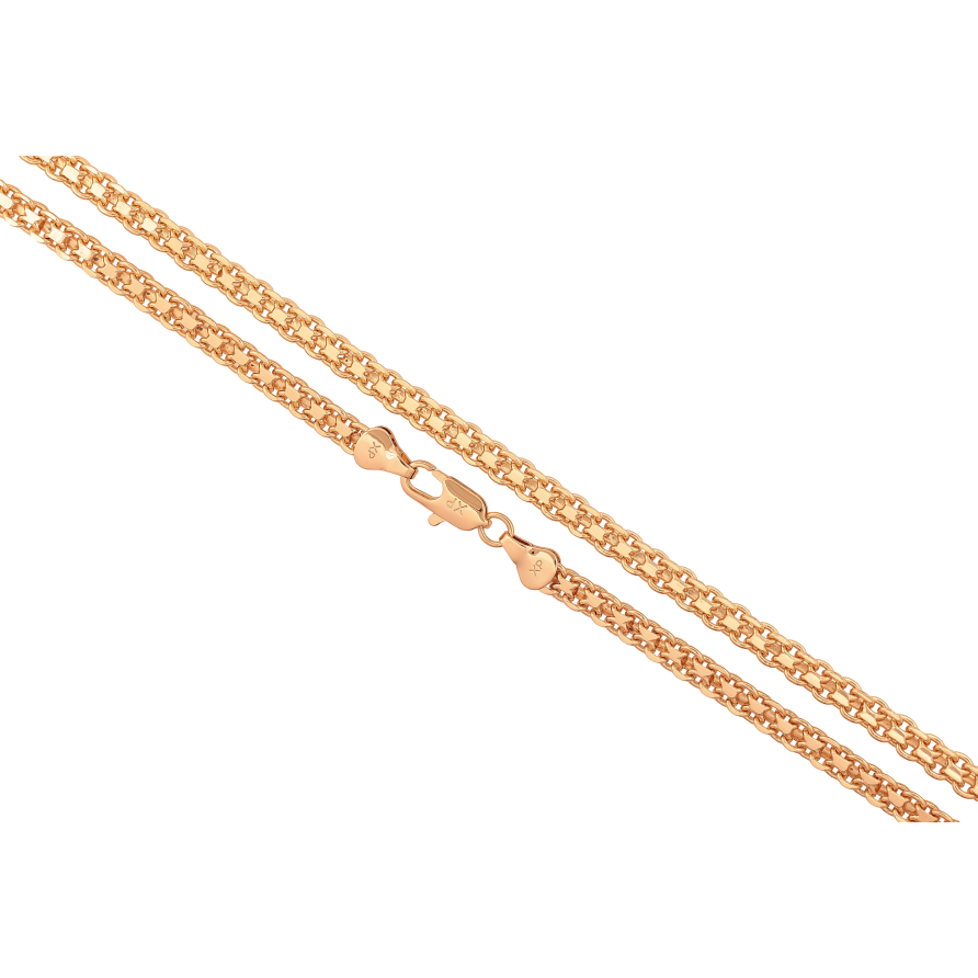 Цепочка Xuping цвет Позолота 18K "Плетение Итальянский Бисмарк" длинна 60см х 5мм фото №1 Цепочка Xuping цвет Позолота 18K "Плетение Итальянский Бисмарк" длинна 60см х 5мм фото №1
