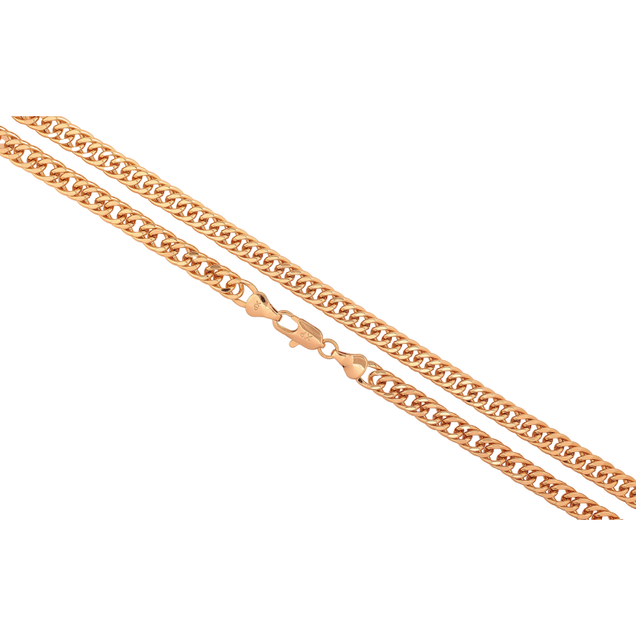 Ланцюжок Xuping колір Позолота 18K "Плетіння Кобра" довжина 50см х 6мм фото №1 Ланцюжок Xuping колір Позолота 18K "Плетіння Кобра" довжина 50см х 6мм фото №1