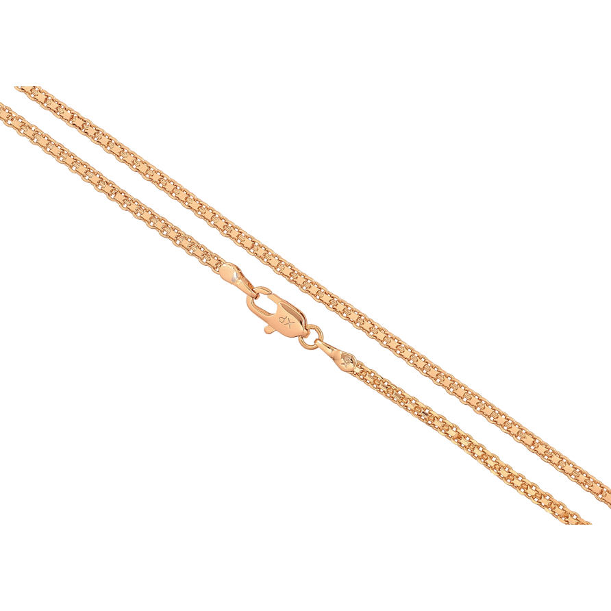 Цепочка Xuping цвет Позолота 18K "Плетение Итальянский Бисмарк" длинна 60см х 2.5мм фото №1 Цепочка Xuping цвет Позолота 18K "Плетение Итальянский Бисмарк" длинна 60см х 2.5мм фото №1