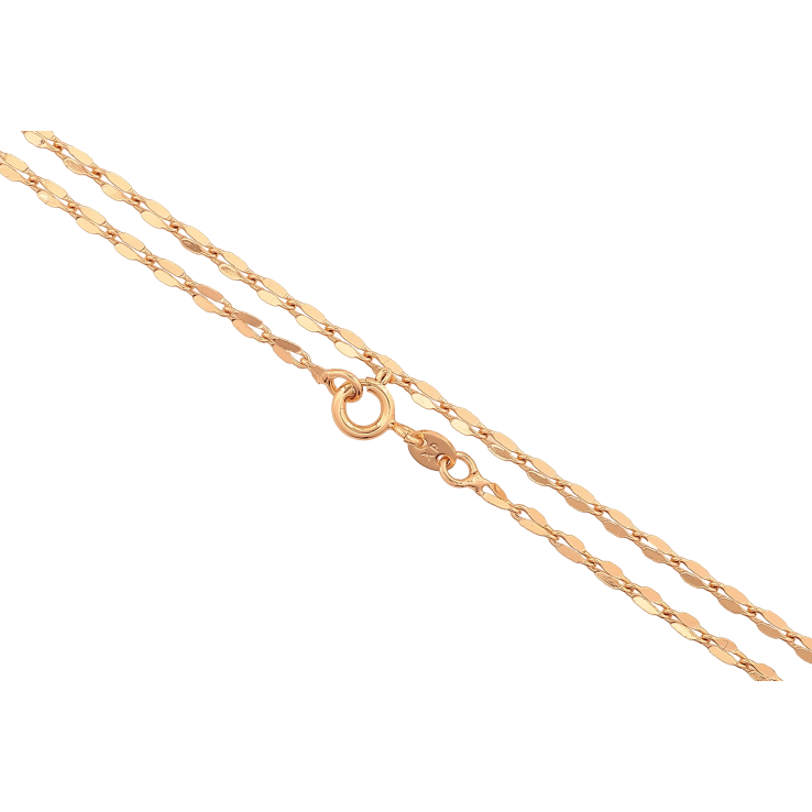 Цепочка Xuping цвет Позолота 18K "Плетение Фантазийное" длинна 50см х 2мм фото №20