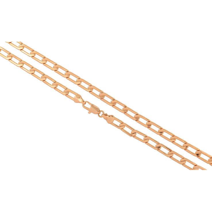 Ланцюжок Xuping колір Позолота 18K "Плетіння Панцирне" довжина 50см х 6мм фото №8 Ланцюжок Xuping колір Позолота 18K "Плетіння Панцирне" довжина 50см х 6мм фото №8