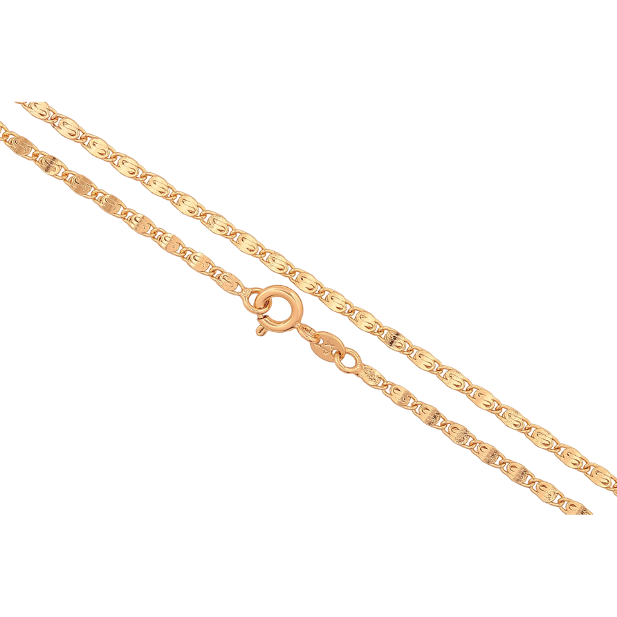Цепочка Xuping цвет Позолота 18K "Плетение Улитка" длинна 45см х 2мм фото №1 Цепочка Xuping цвет Позолота 18K "Плетение Улитка" длинна 45см х 2мм фото №1