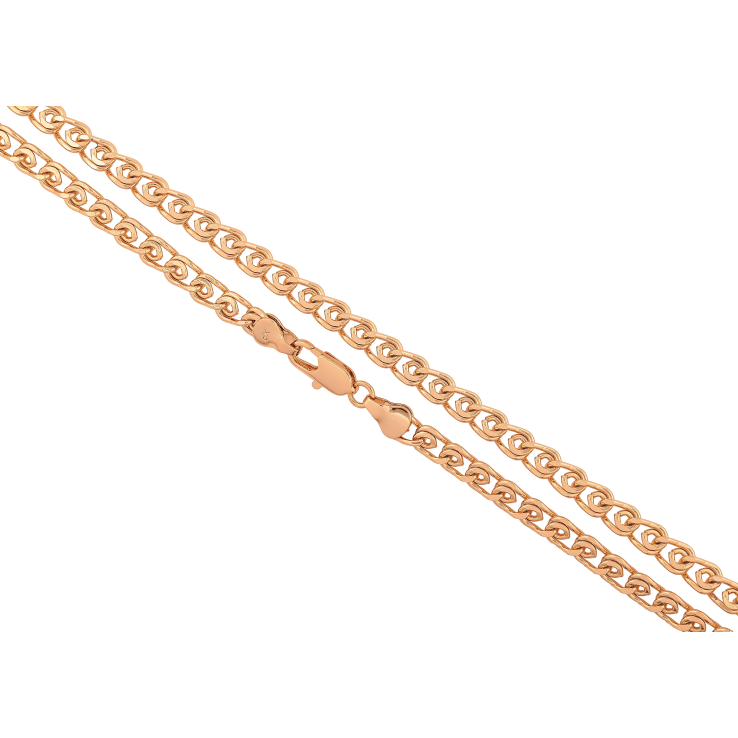 Ланцюжок Xuping колір Позолота 18K "Плетіння Лав" довжина 46см х 6мм фото №15 Ланцюжок Xuping колір Позолота 18K "Плетіння Лав" довжина 46см х 6мм фото №15