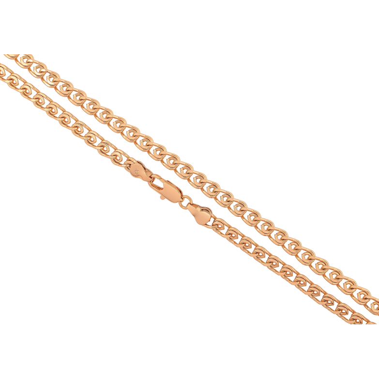 Ланцюжок Xuping колір Позолота 18K "Плетіння Лав" довжина 46см х 6мм фото №1 Ланцюжок Xuping колір Позолота 18K "Плетіння Лав" довжина 46см х 6мм фото №1