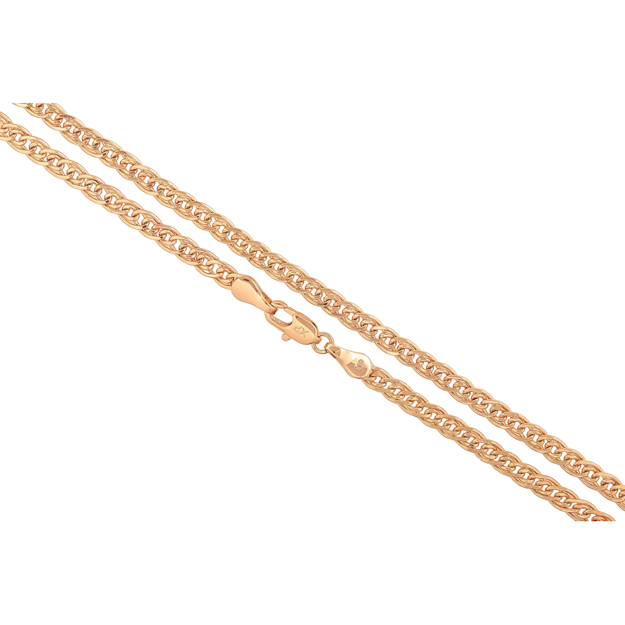 Цепочка Xuping цвет Позолота 18K "Плетение Нонна" длинна 60см х 4мм фото №1 Цепочка Xuping цвет Позолота 18K "Плетение Нонна" длинна 60см х 4мм фото №1
