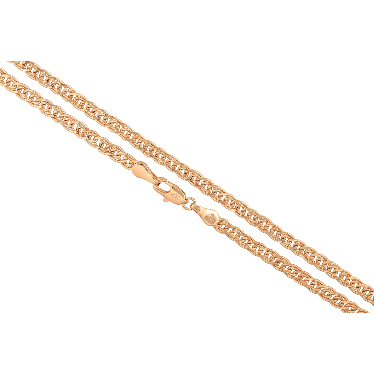 Ланцюжок Xuping колір Позолота 18K "Плетіння Нонна" довжина 50см х 4мм фото №16 Ланцюжок Xuping колір Позолота 18K "Плетіння Нонна" довжина 50см х 4мм фото №16
