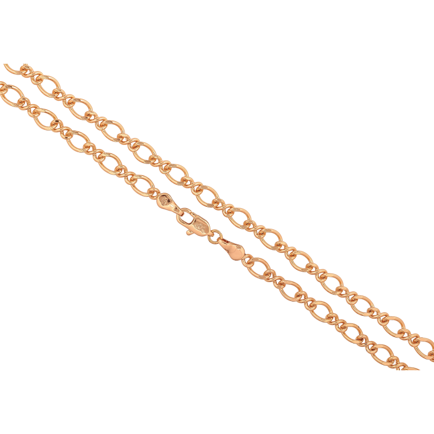 Цепочка Xuping цвет Позолота 18K "Плетение Фантазийное" длина 50см х 3-5мм фото №1 Цепочка Xuping цвет Позолота 18K "Плетение Фантазийное" длина 50см х 3-5мм фото №1