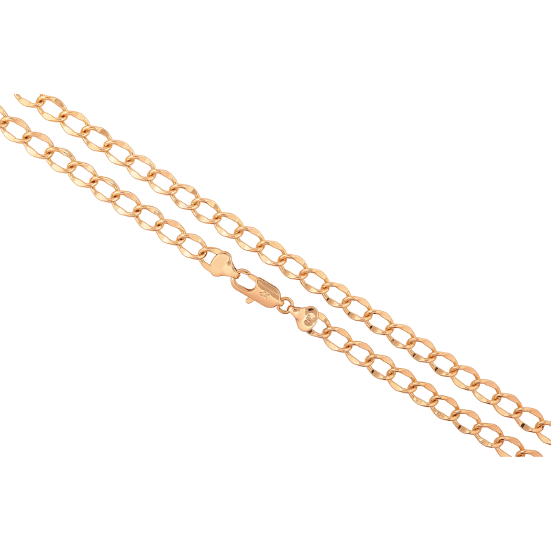 Ланцюжок Xuping колір Позолота 18K "Плетіння Панцирне" довжина 50см х 7мм фото №1 Ланцюжок Xuping колір Позолота 18K "Плетіння Панцирне" довжина 50см х 7мм фото №1