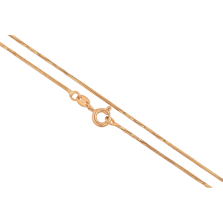 Цепочка Xuping цвет Позолота 18K "Плетение Ювелирный шнур" длинна 45см х 1мм фото №23