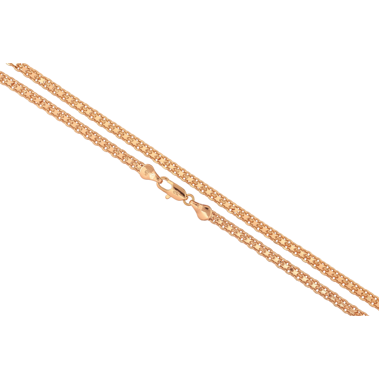 Цепочка Xuping цвет Позолота 18K "Плетение Итальянский Бисмарк" длинна 45см х 4мм фото №18 Цепочка Xuping цвет Позолота 18K "Плетение Итальянский Бисмарк" длинна 45см х 4мм фото №18