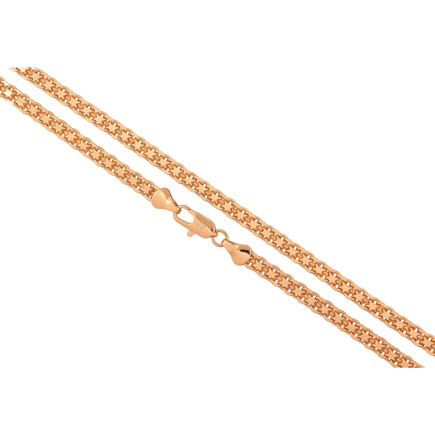 Цепочка Xuping цвет Позолота 18K "Плетение Итальянский Бисмарк" длинна 56см х 5мм фото №1 Цепочка Xuping цвет Позолота 18K "Плетение Итальянский Бисмарк" длинна 56см х 5мм фото №1