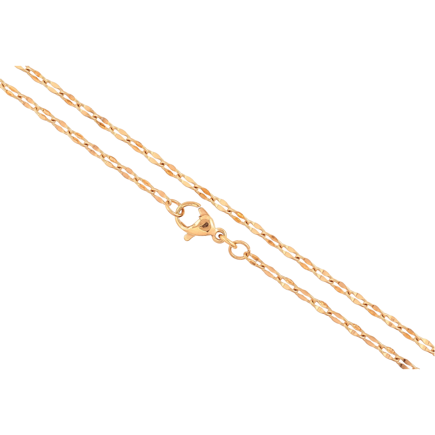 Цепочка Xuping цвет Позолота 18K "Плетение Фантазийное" длинна 46см х 2.5мм фото №1 Цепочка Xuping цвет Позолота 18K "Плетение Фантазийное" длинна 46см х 2.5мм фото №1