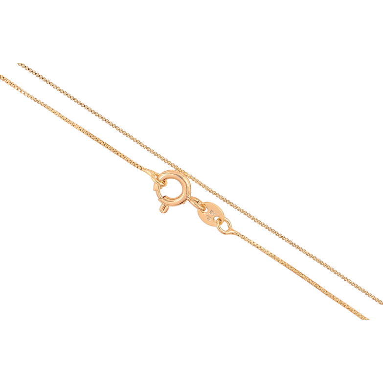 Ланцюжок Xuping колір Позолота 18K "Плетіння Венеціанське" довжина 45см х 1мм фото №20 Ланцюжок Xuping колір Позолота 18K "Плетіння Венеціанське" довжина 45см х 1мм фото №20