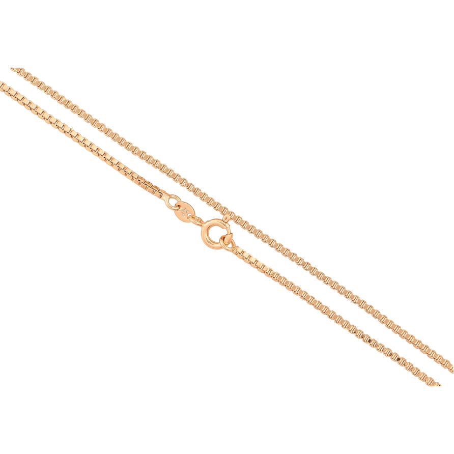 Цепочка Xuping цвет Позолота 18K "Плетение Венецианское" длинна 50см х 1.5мм фото №1 Цепочка Xuping цвет Позолота 18K "Плетение Венецианское" длинна 50см х 1.5мм фото №1