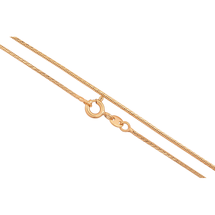Цепочка Xuping цвет Позолота 18K "Плетение Ювелирный шнур 4-х гранный" длинна 45см х 1мм фото №18 Цепочка Xuping цвет Позолота 18K "Плетение Ювелирный шнур 4-х гранный" длинна 45см х 1мм фото №18