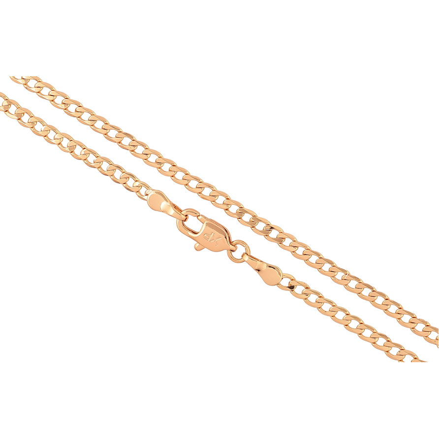 Цепочка Xuping цвет Позолота 18K "Плетение Панцирное" длинна 50см х 3мм фото №1 Цепочка Xuping цвет Позолота 18K "Плетение Панцирное" длинна 50см х 3мм фото №1