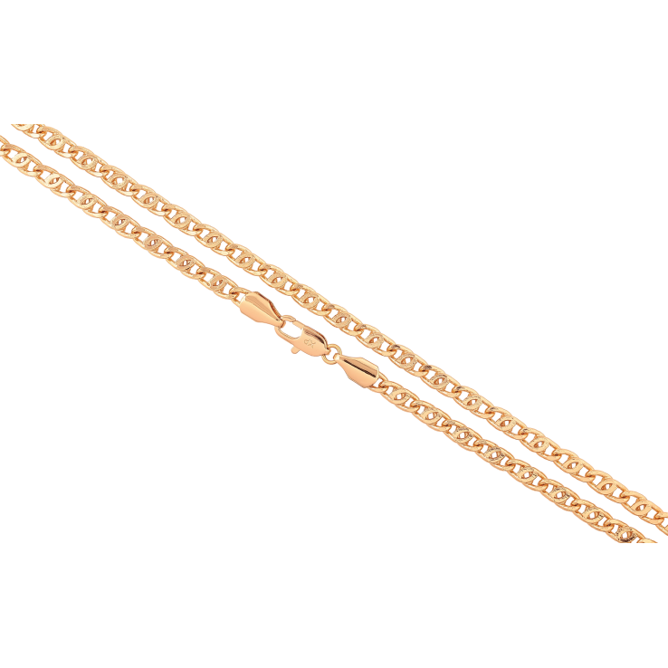 Цепочка Xuping цвет Позолота 18K "Плетение Птичий глаз" длинна 60см х 4мм фото №4 Цепочка Xuping цвет Позолота 18K "Плетение Птичий глаз" длинна 60см х 4мм фото №4